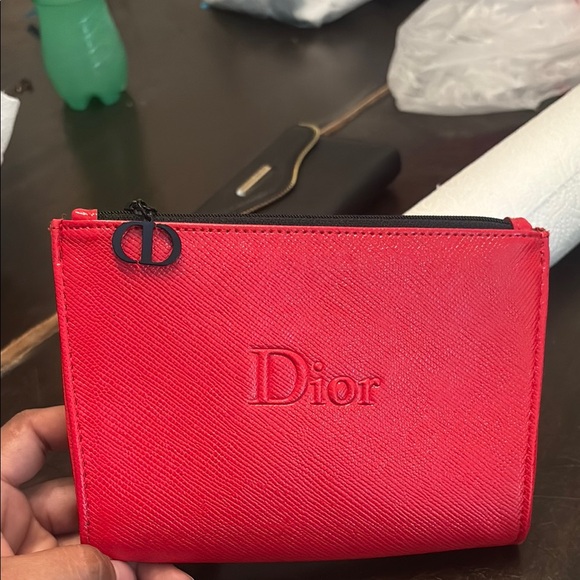 Dior Scarlet Red Clutch - Picture 1 of 4